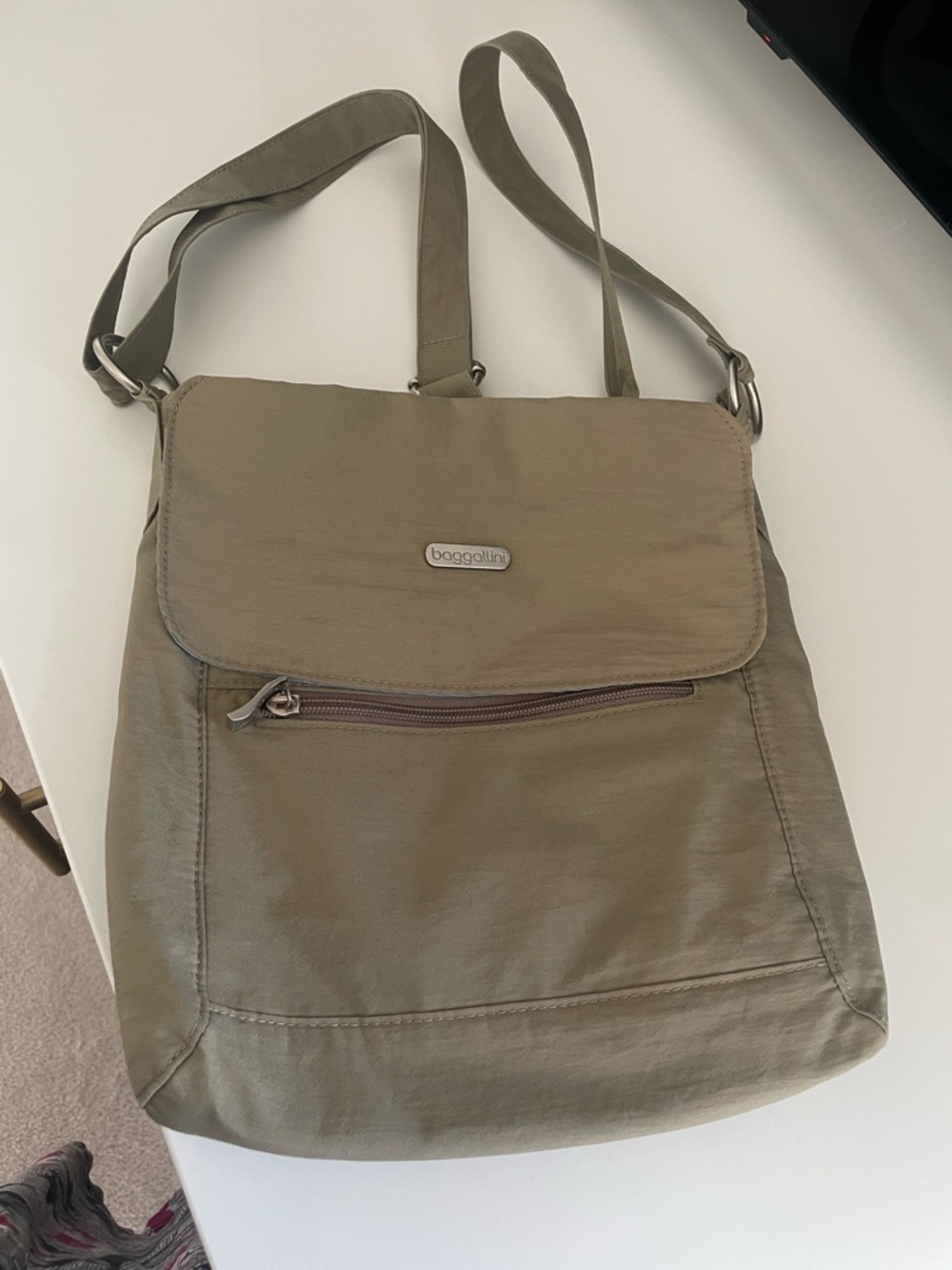 Baggallini Nylon Crossbody Bag, Great for Travel!